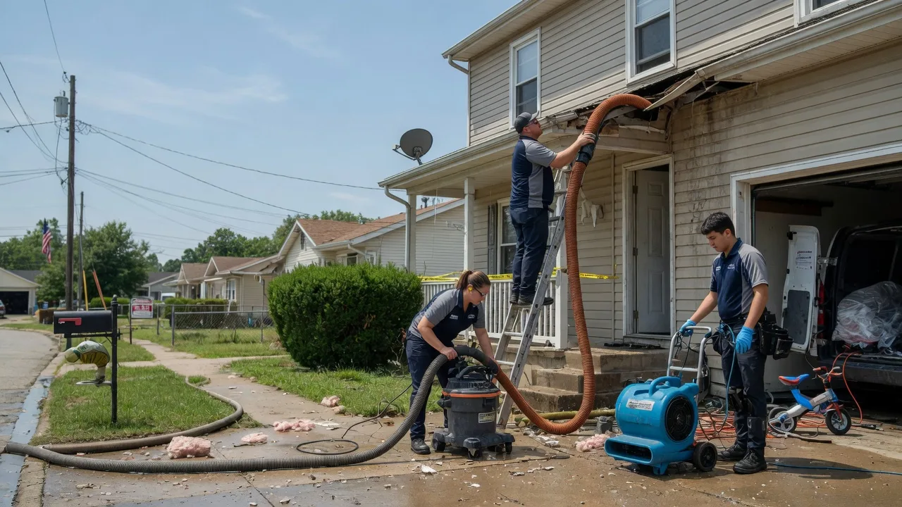 Water Damage Restoration in Fultonham, OH near me